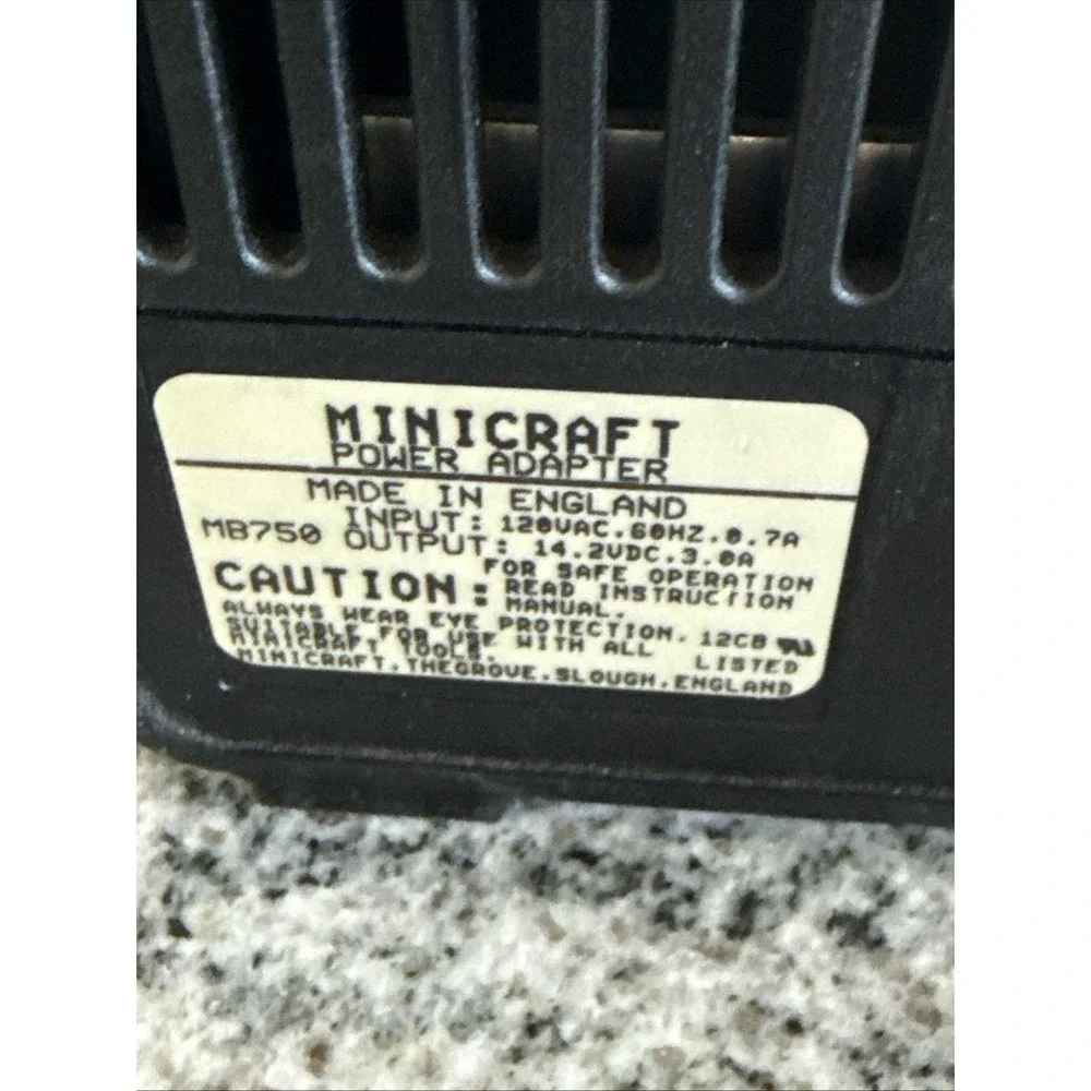 MINICRAFT POWER ADAPTER MB750 SPEED SUPPLY BOX MODEL‎ Made In England